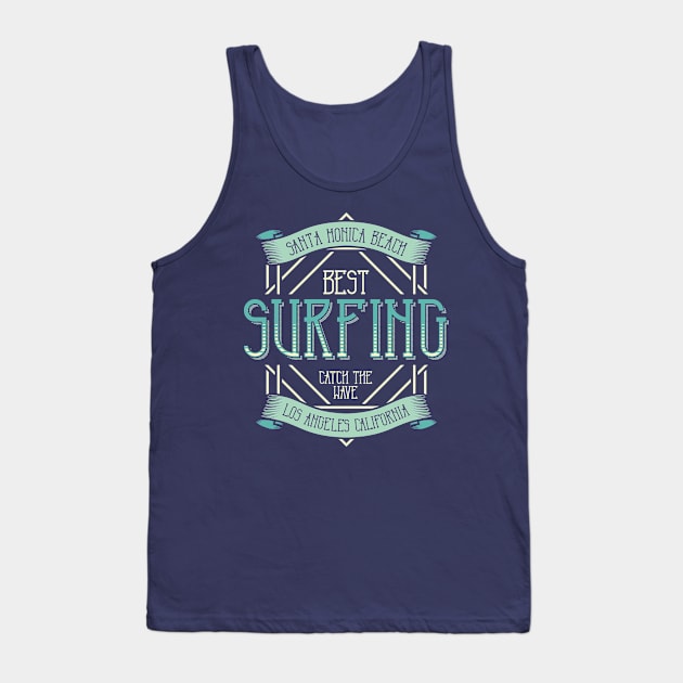 Santa Monica beach Tank Top by Carlosj1313